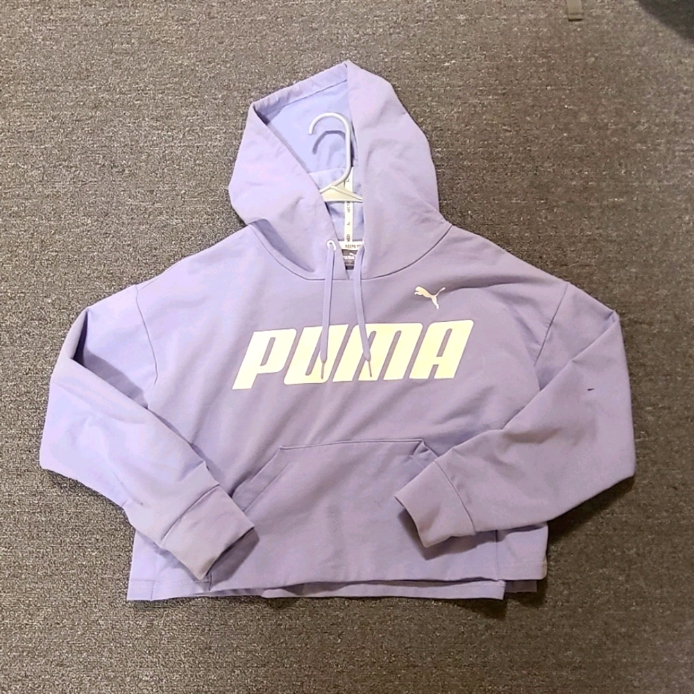 Puma crop hoodie